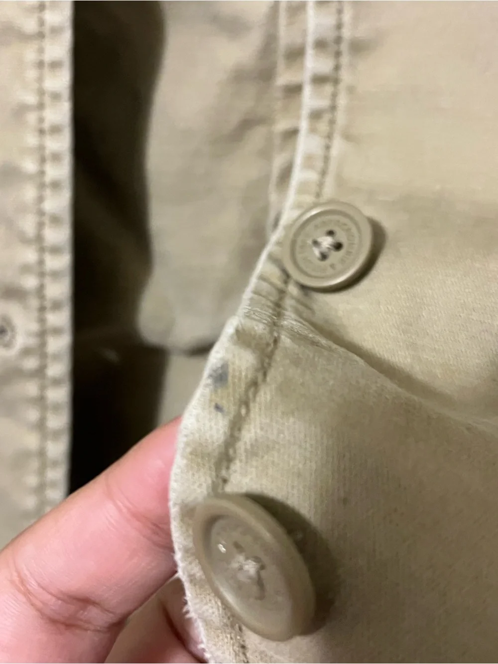 Abercrombie & Fitch Tan Utility-Style Jacket